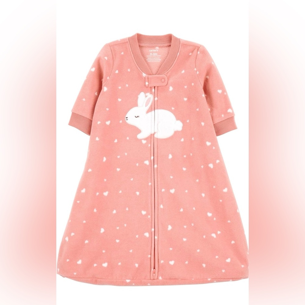 Pink Bunny Sleep Sack! 3-6 months BRAND NEW NEVER USED !!